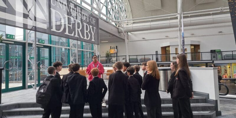 Derbyshire Schools’ Book Award 2026 Trip – University of Derby