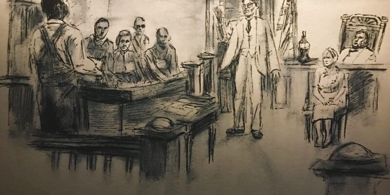 Court Room Scene - To Kill A Mockingbird