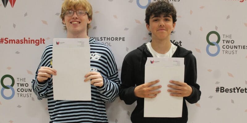 Wilsthorpe School Students Praised Following Strong GCSE Results Day